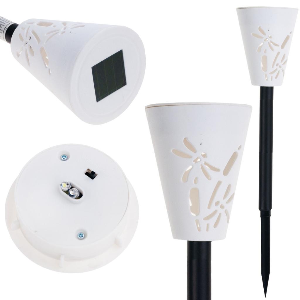 TG45639 SOLAR GLOBE GARDEN LAMP LED WHITE + RGB 20cm