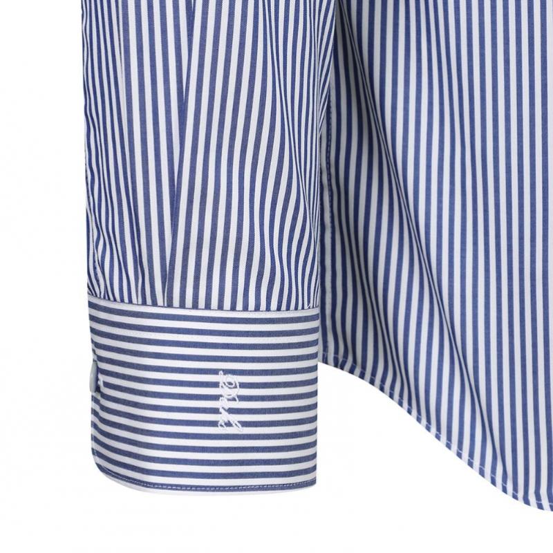 Daks 26ss Cotton 100 Stripe Regular Fit Dress Shirt Dmp3shdl120b1