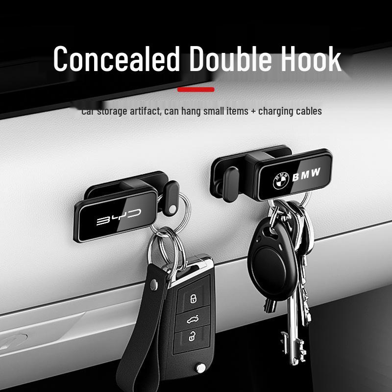 Multi-functional Adhesive Hook for Li Auto L6/7/8/9 ONE MEGA - Punch-Free Cable Storage