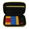 Educational Game Carrying Case Box With Interlocking Compartments And Carry Handle For Educational Toys Kids Adults Use