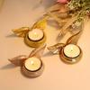 Angel Wings Tabletop Candle Holders Resin Statue Home Decoration Candlelight Dinner Props Candle Stand