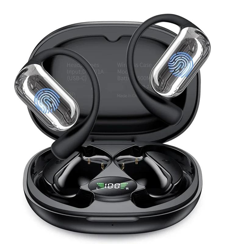 

UYUXIO OWS Wireless Headphone with AI Language Translation Real Time Translation Earbuds for Travel with 144 Online Languages чорний