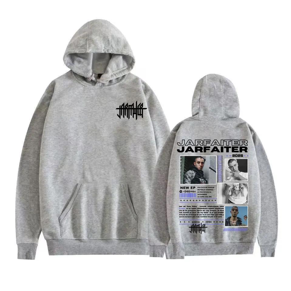Rapper Jarfaiter Album Tour 2025 Cover Hoodie Men Women Harajuku Fashion Hip Hop Pop Music Sweatshirts Bodywarmer Fleece Hoodies