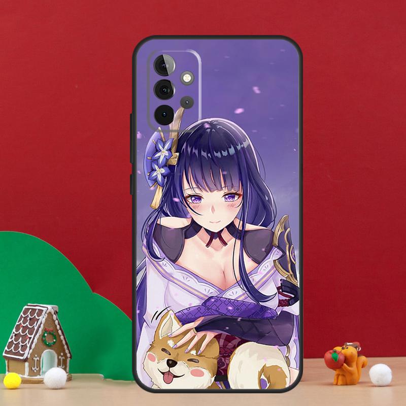 Baal Genshin Impact Game Case For Samsung Galaxy A56 A33 A13 A36 A23 A52 A32 A12 A54 A34 A14 A16 A53 A15 A35 A55 A17