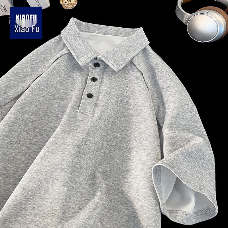 Men s Summer Breathable Loose Polo Shirt 3XL