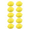 Artificial Lemon Decor Fake Lemon Props Foam Fruit Model Photo Props
