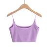 Casual  Crop Tops Black Halter Tank Top Women Summer Camis Backless Camisole Fashion Tube Top Female Sleeveless