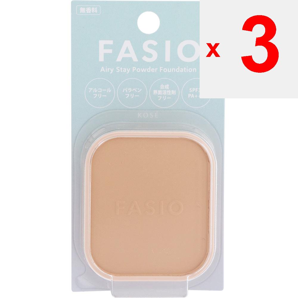 Kose Fatio Airy Stay Powder Foundation 415 10g Skin Makeup To Use, Place the Foundation In the Fashio Powder Foundation Case (sold Separately). Apply