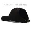 Vintage Solid Color Washed Baseball Cap Hip Hop JK Empty Top Hat Snapback Cap Adjustable Sun Protection Peaked Hat Sports