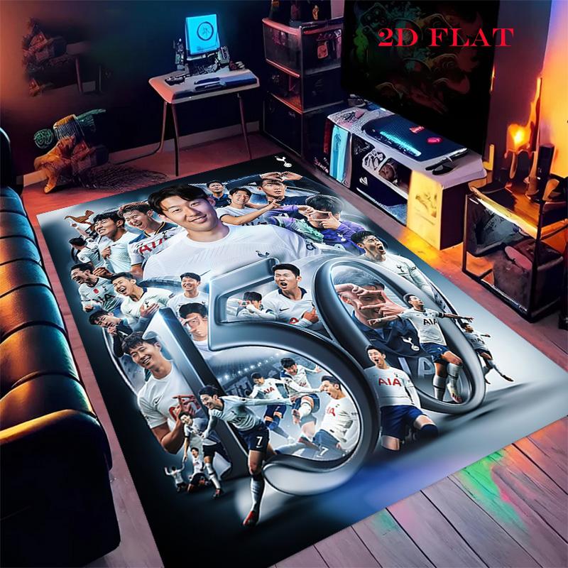 

Spurs team Carpet Rug for Living Room Bedroom Home Sofa Decoration,Kids play Nonslip Floor Mat 40x60cm( 15x23in )