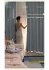 Elegant Double-Sided Cotton Linen Light-Blocking Curtains with Retro Design and Multiple Specifications