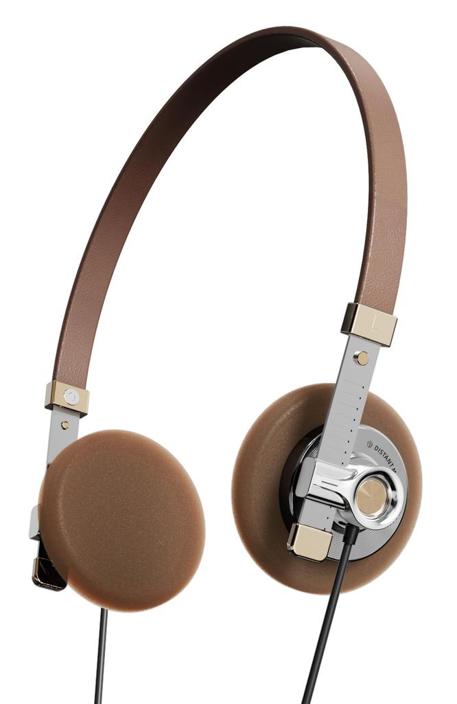 TECHNICS DISTANT MOUNTAIN Toyama Distant Mountain Wired Headphones Portable Retro Vintage Design Headphones Headset [ROSE On-Ear Semi-Open Semi-Open