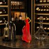 Woman Shape Wine Rack Resin Lady Figure Bottle Holder for Tabletop
