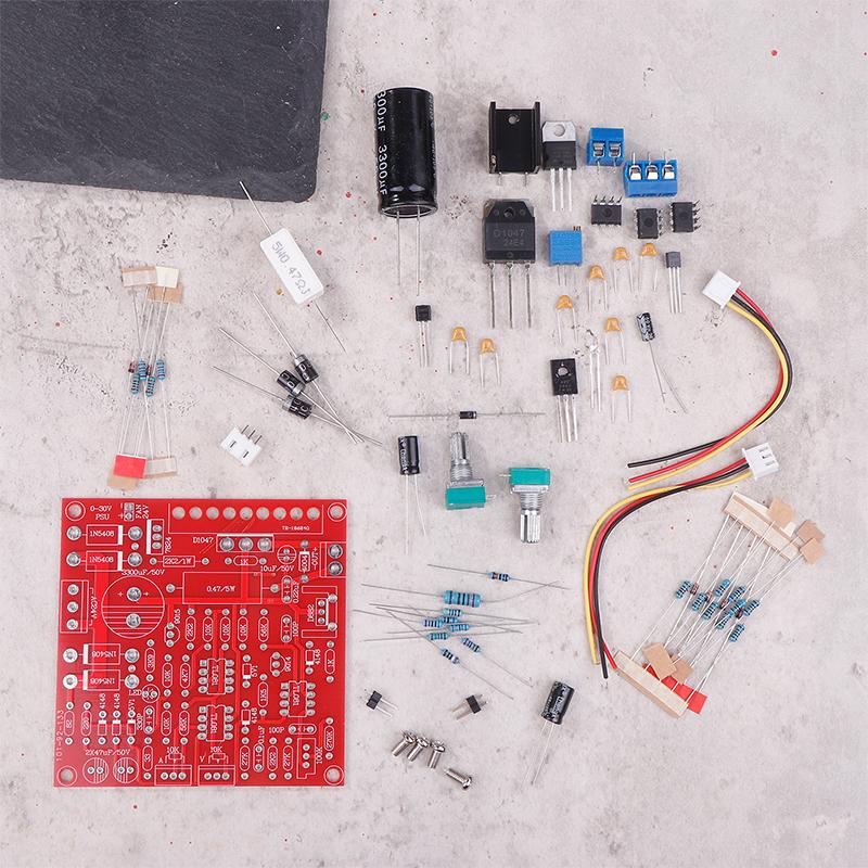 0-30V 2mA-3A DC Geregelte Stromversorgung DIY-Kit Kontinuierlich Einstellbare Strombegrenzungsschutz Spannungsregler Set