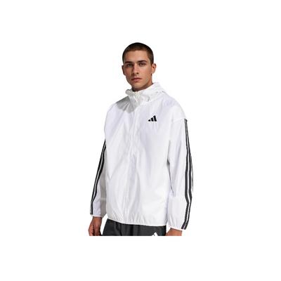 SS25 Comfortable Versatile Sports Striped Casual Jacket Men Jacket White JF3682