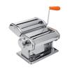 Silver Stainless Steel Fresh Pasta Maker Roller Machine for Spaghetti Noodle Fettuccine Dumpling Maker Noodle-Maker Roller-Machine