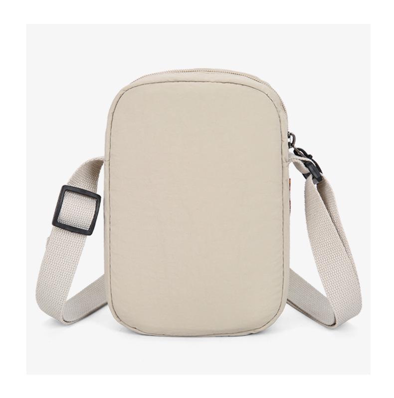 Cross-border Multifunctional Messenger & Phone Bag - Casual Shoulder Bag with Water Bottle & Drawstring Cup Holder, Ideal for Sports & Fitness