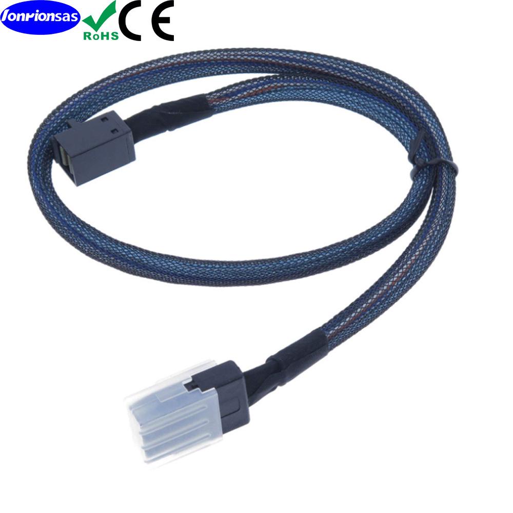 MiniSAS HD SFF-8087 To SFF-8643 12G High-Speed Internal Server Cable