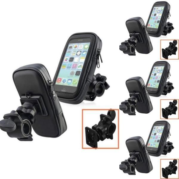 Premium Quality Bike Bicycle Motorcycle Waterproof Phone Case Bag With Handlebar Mount Holder For Ultimate Protection