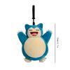 Snorlax Pikachu Eevee Jigglypuff Bulbasaur Keychain Plush Toy Cartoon & Cute Backpack Pendant Children's Gift