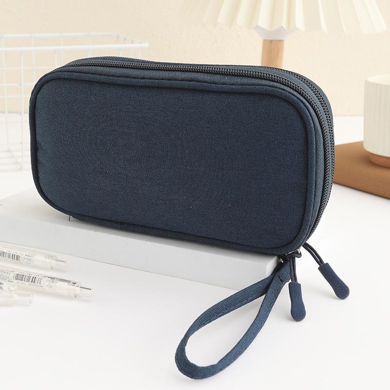Portable Digital Accessories Organizer - Multifunctional Storage Pouch for Cables, Power Banks, Earphones, and USB Drives