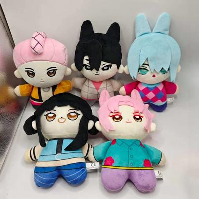 25cm Kpop Demon Hunters Zoey Girl Group Plush Kpop Demon Hunters Stuffed Doll Backpack Pendant Keychain For Kid Birthday Gifts