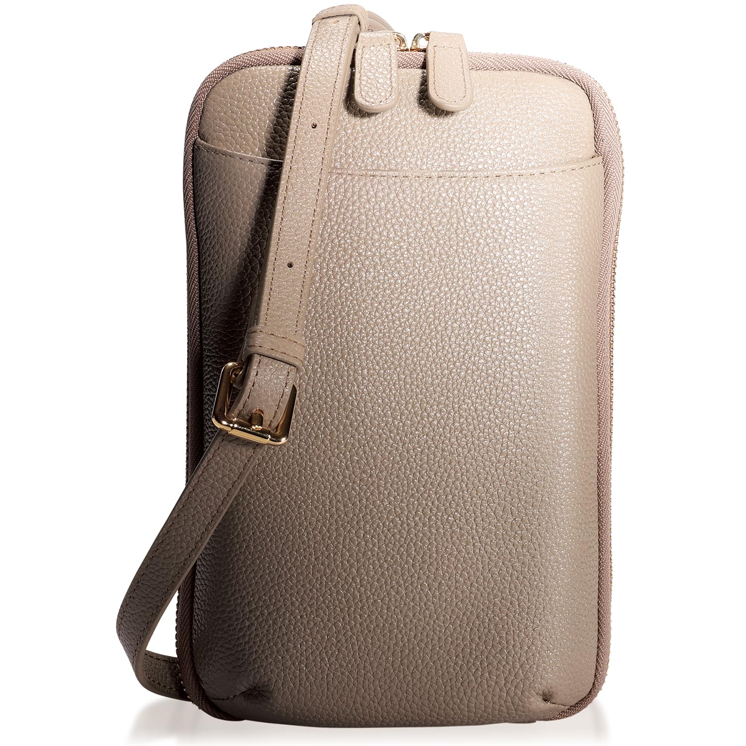 

Smartphone shoulder pouch that can also fit a long genuine water sacoche YKK zipper MP5 [BLUE SINCERE] wallet, leather, repellent, large, vertical,