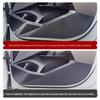 BMW X3 Door Anti-Kick Pad with Carbon Fiber Pattern - Interior Protection Sticker