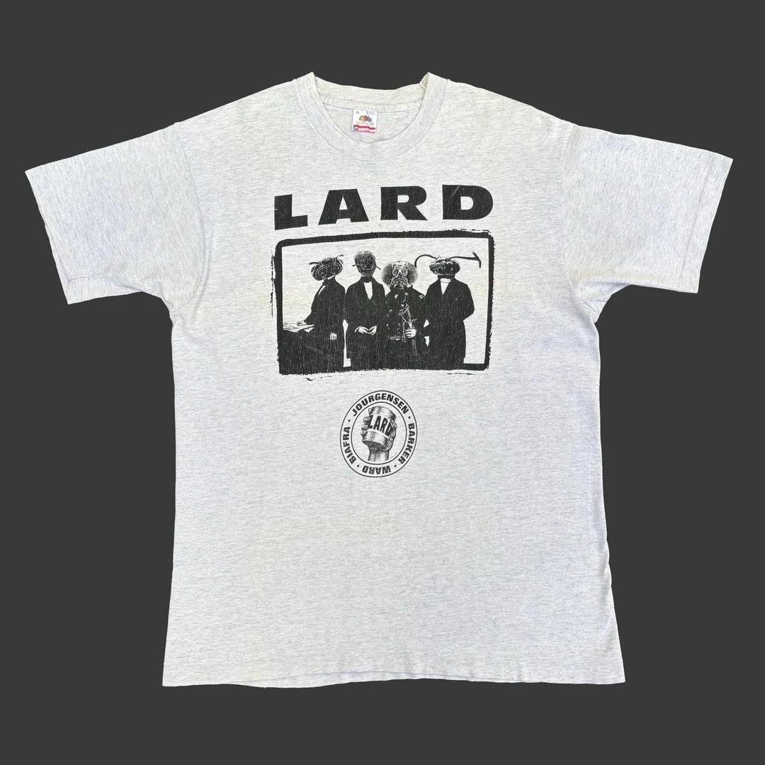 Lard 1990 90s Vintage Mate Spawn And Die Band Rare Alternative Tentacles Unisex T-Shirt S