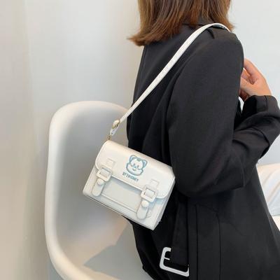 Cute Messenger Bag Summer New Fashion Shoulder Versatile Small Square Bag Small Fresh Girl Casual Armpit Bag