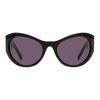 Givenchy Irregular Shape Sunglasses With Logo Unisex sunglasses Black GV40073I6301A