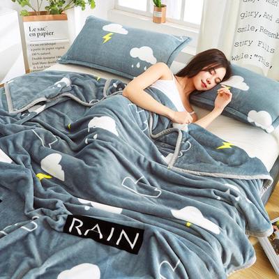 Thick Coral Fleece Blanket for Children - Ideal As a Flannel Nap or Air Conditioning Cover, Gift Option Available