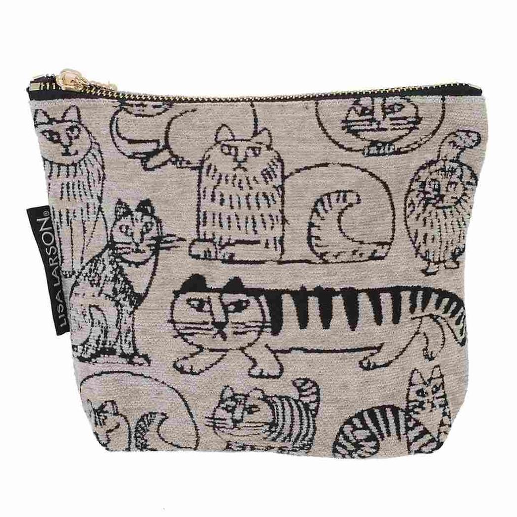 Marushin Lisa Larson Cat Pouch approximately H17 x x D6cm 6905013300, W21.5