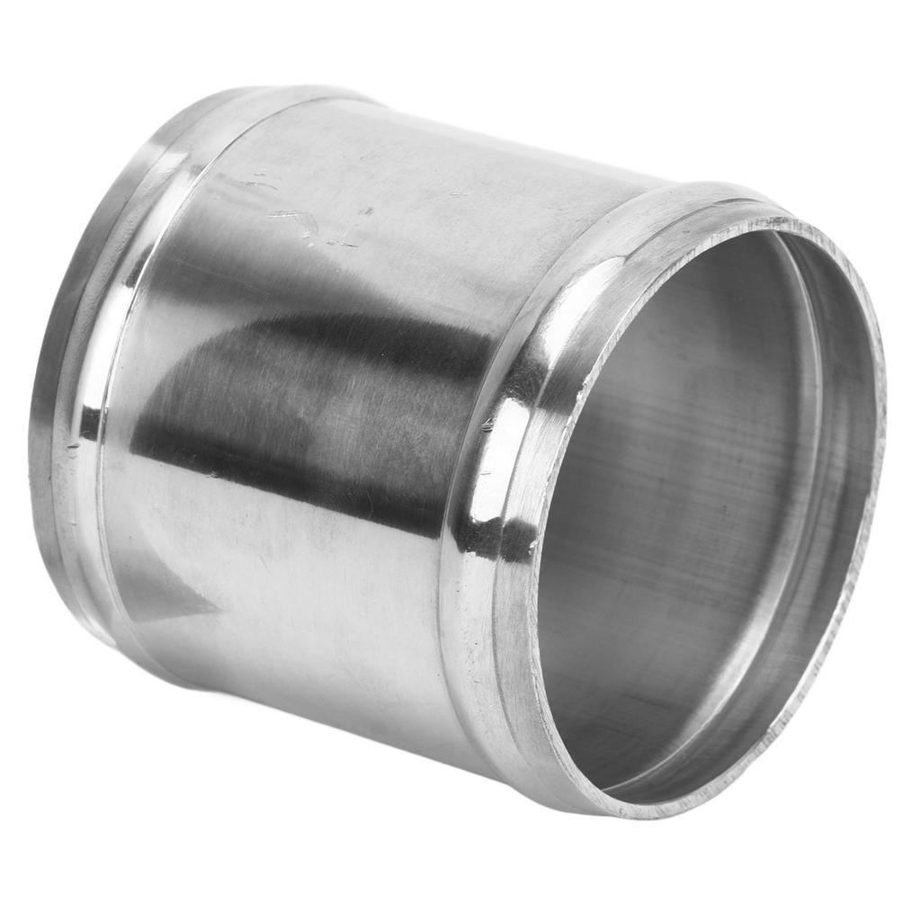 70mm OD Hose Joiner Aluminium Alloy Tube Connector Long Pipe Connector for Most Cars