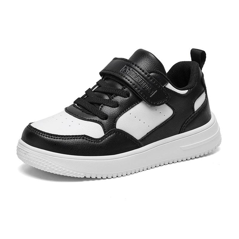 Boys Shoes 2025 Spring and Autumn New Middle and Large Children's Boys Net Shoes Little White Shoes Student Breathable Mesh Sneakers