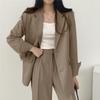 Frühling und Herbst Damenmode Casual Solid Color Business Anzüge
