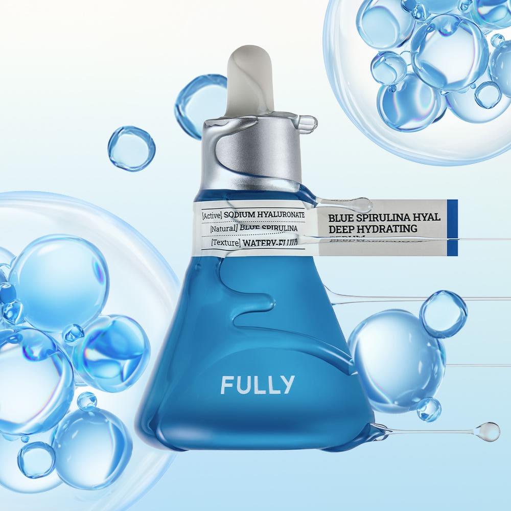 FULLY Spirulina Hyal Moisture Serum Deep Hydration 50ml