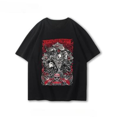 Japanese Band Babymetal Surrounding Short Sleeve T-shirt Men's and Women's Summer Metal Rock Loose Top