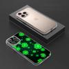 Clover Plant Four Leaf Phone Case For iPhone17,16,15,14,13,12,11 Plus,Pro Max Soft Transparent Cover