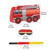 Children Party Pinata Truck Pinata for Kids Firetruck Pinata Set with Stick Blindfold Confetti Firefighter Birthday for Kids
