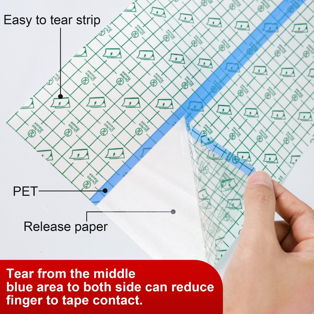DM 10/5/2M Waterproof Protective Tattoo Healing Film PU Tape Aftercare Protective Skin Healing Tattoo Adhesive Repairing Bandage