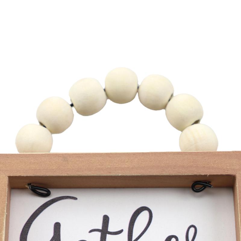 Quadratisches Holz-Hängeschild Holztafel Wandkunst Für Küche Schlafzimmer Wohnzimmer Arbeitszimmer Dekorationen