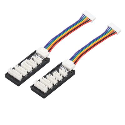 2 Stück Balanceladeplatine Kunststoff 2S?6S Balanceladeadapter Konverter für B6 B6AC A6 Smart Balanceladegerät