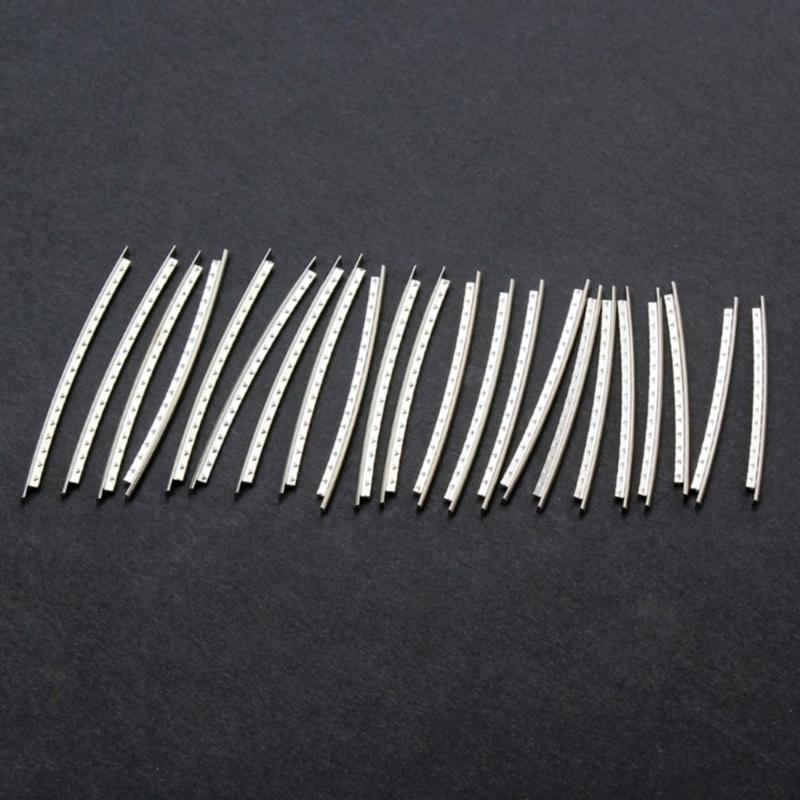 Multifunctional Stainless Steel Fret Wire Set Guitar Repair Part for Electric Acoustic Guitars Featuring 2.7mm Thickness