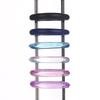 5PCS Silicone Penis Attachments Cock Ring Male Ejaculation Delay Chastity Device Penis Enlargement Cockring Sex Toys for Men Gay
