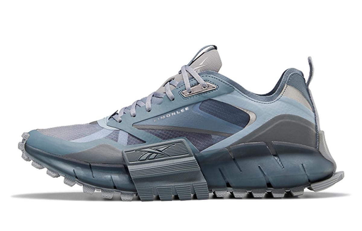 Zig Kinetica Ximon Lee x Zig Kinetica Reebok Horizon Edge Snake Pack - Металлический серо-синий H68735 36