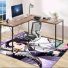 1pc Demon Slayer2 Design Area Rug - Non-Slip, Soft & Cozy Floor Mat for Living Room, Bedroom, Office - Indoor/Outdoor Decorative Carpet