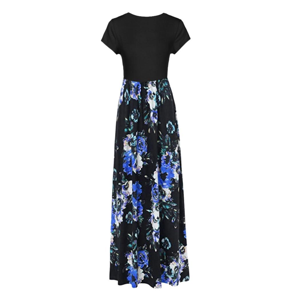 Rochie fără mâneci cu imprimeu geometric lejer pentru femei Fusta lungă