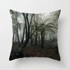 Office Living Room Home Pillowcase Car Ornaments Forest Sunshine Landscape Print Pillowcase