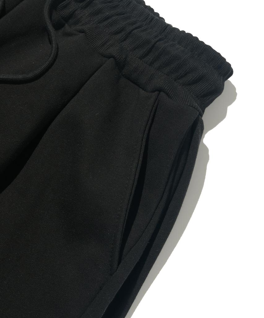 613SEOUL Cotton Bermuda Half Pants (Black)